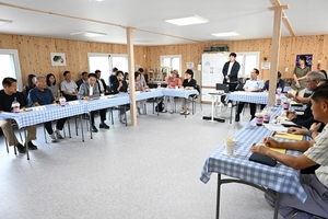 의정부시, 도심 숲에서 시민과 소통하다